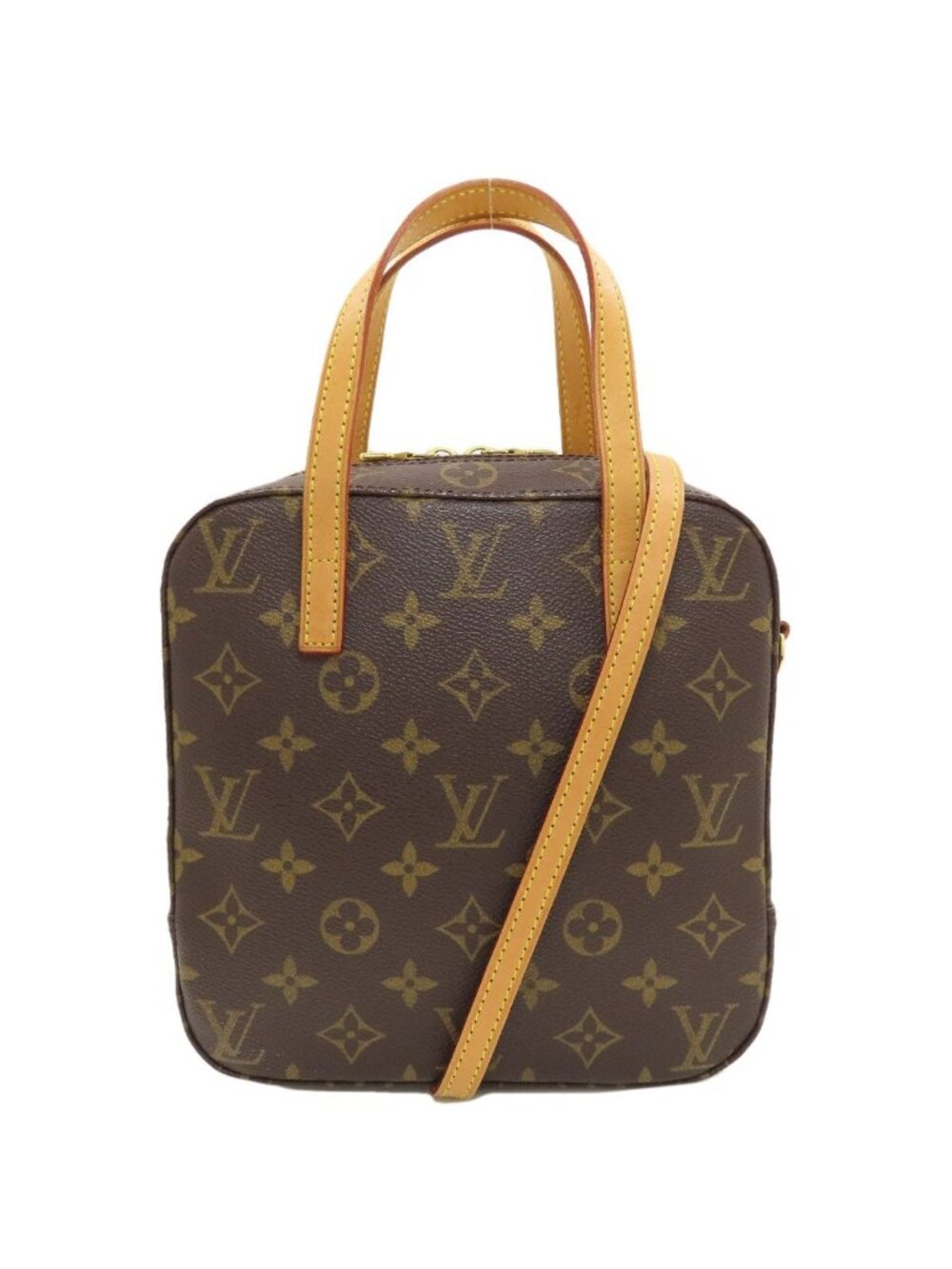Louis Vuitton Spontini Handbag Monogram Canvas